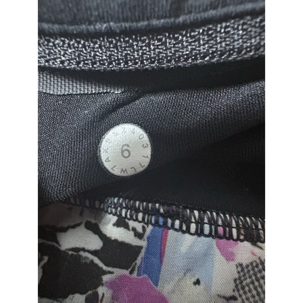 Lululemon Speed Up Shorts Lined Running Shorts  Multi Color Colorful Size 6